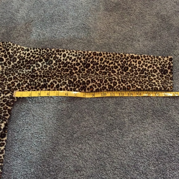 Chico’s Animal Print Jacket Blouse Medium/Size 1 - Picture 6 of 6